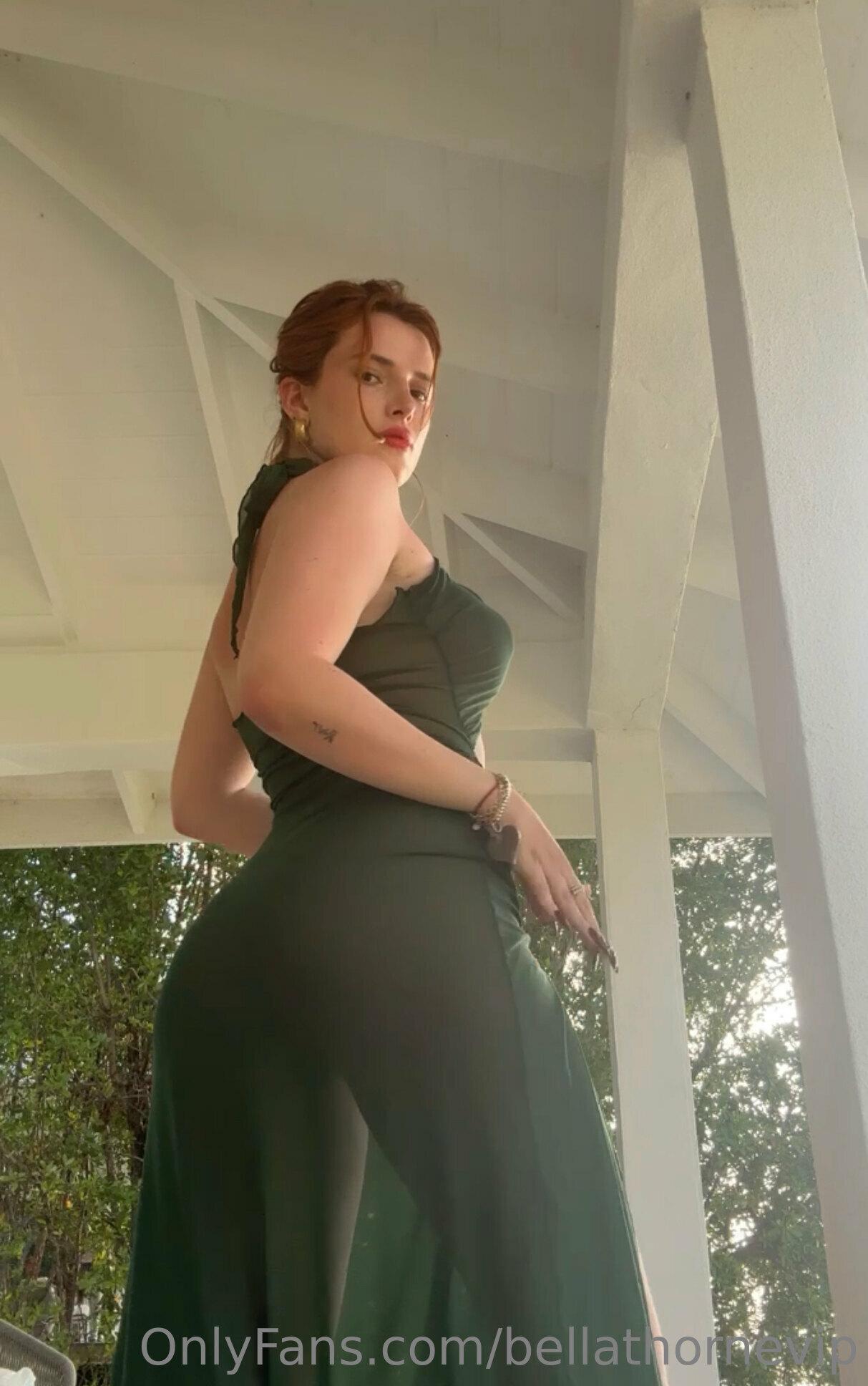 Bella Thorne Nude Pierced Nipples Dress Onlyfans Set Leaked